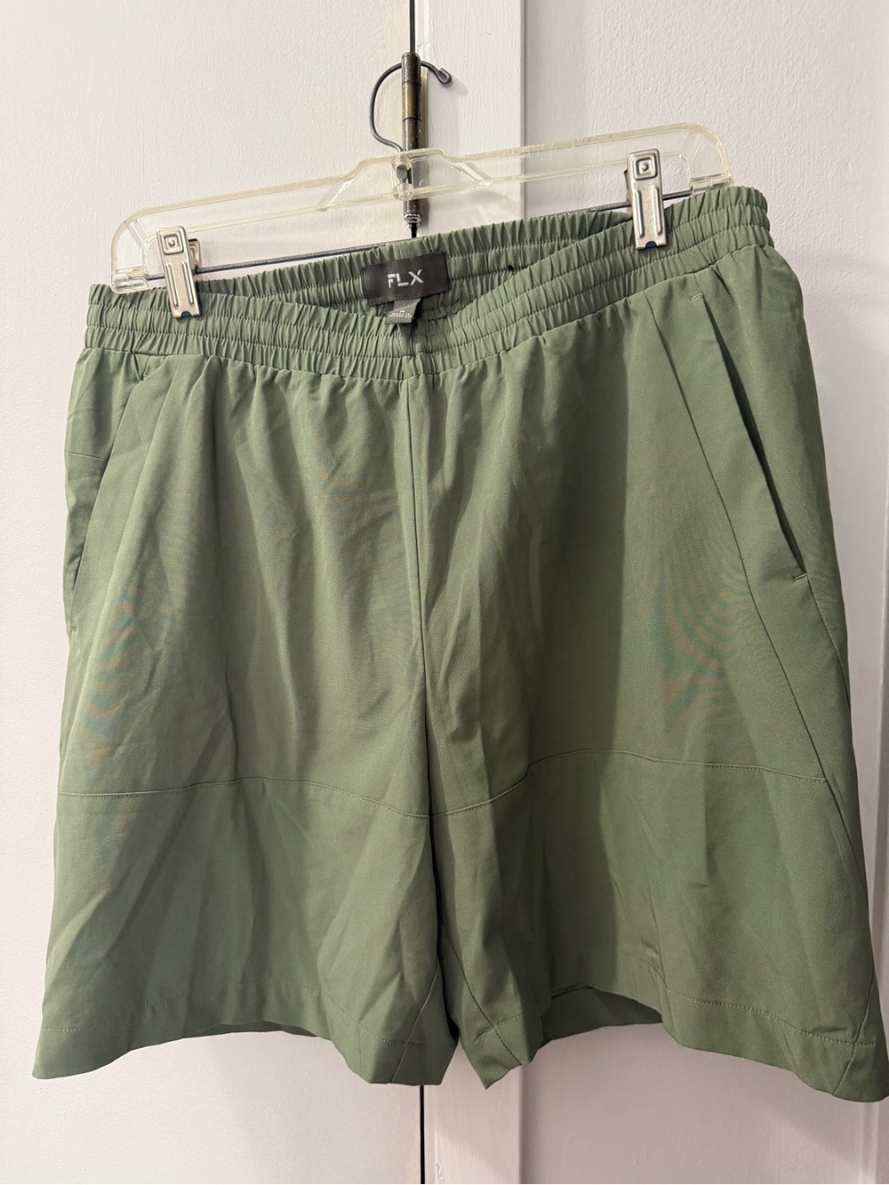 Olive Green Men's Performance Shorts